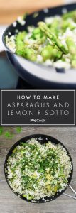 Asparagus and Lemon Risotto for Pinterest