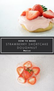 Strawberry Shortcake Doughnut for Pinterest
