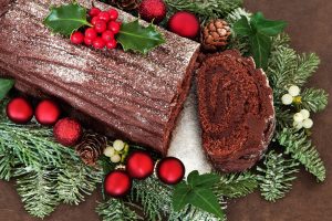Chocolate Yule Log for OTT Christmas Dishes