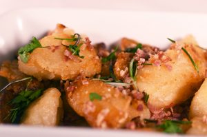ProCook Roast Potatoes and Apples with Bacon and Herbs Recipe