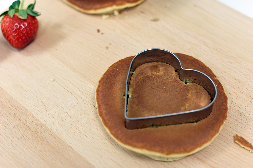 Heart Shaped Pancakes on ProCook