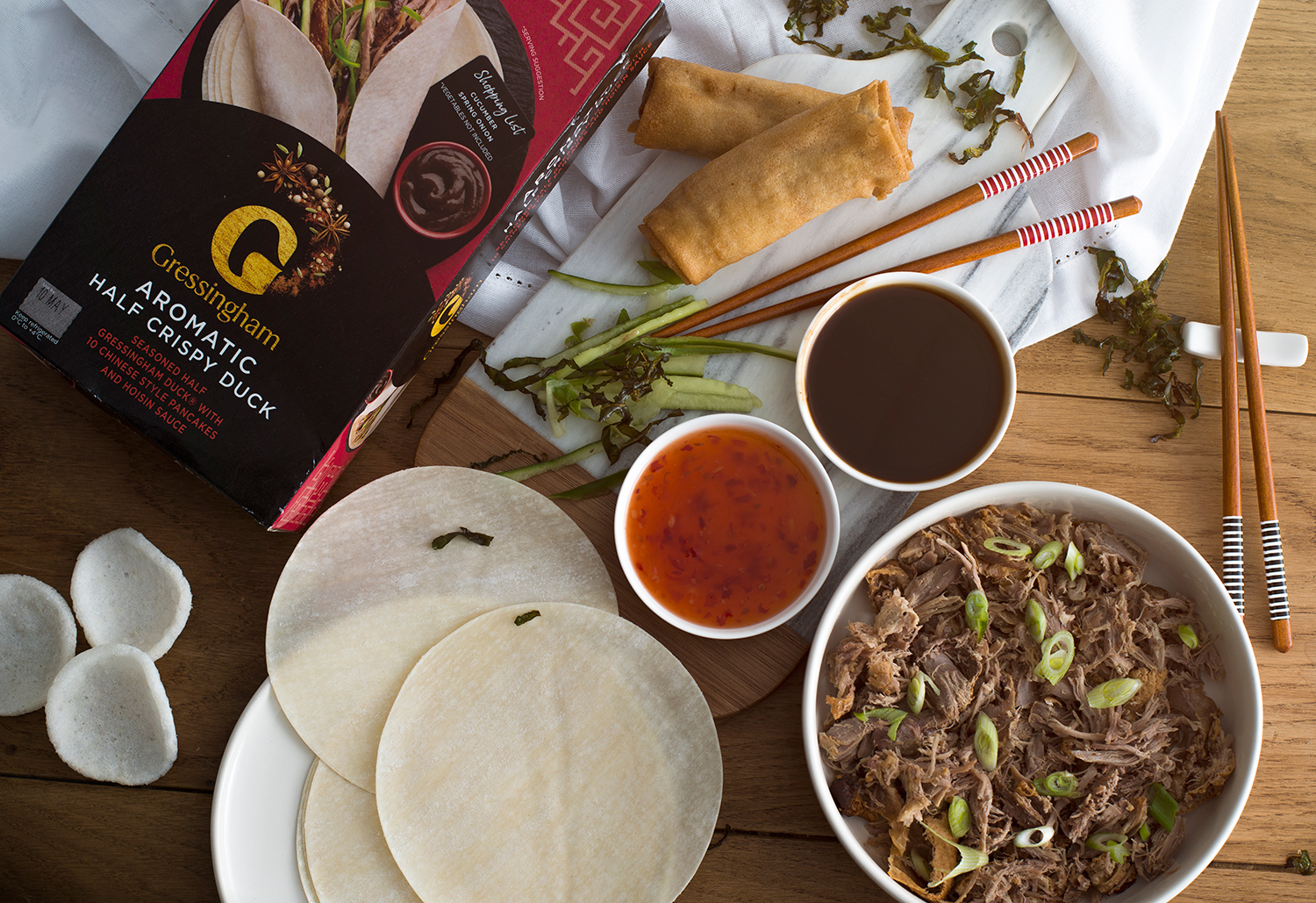 ProCook Crispy Duck Pancakes Recipe with Gressingham Duck