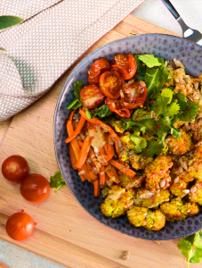 Vegan Spiced Cauliflower Buddha Bowl recipe with ProCook