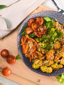 Vegan Spiced Cauliflower Buddha Bowl recipe with ProCook