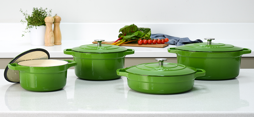 ProCook launches new green cast iron cookware