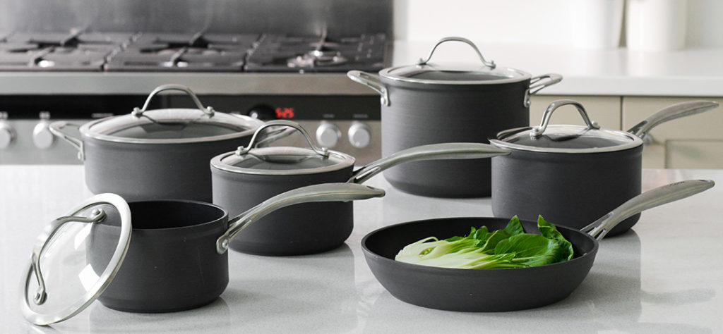 ProCook Professional Anodised 6 Piece Cookware Set for giveaway celebrating Top 100 Most Loved Retail Brand win