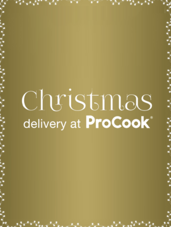 Christmas delivery dates at ProCook
