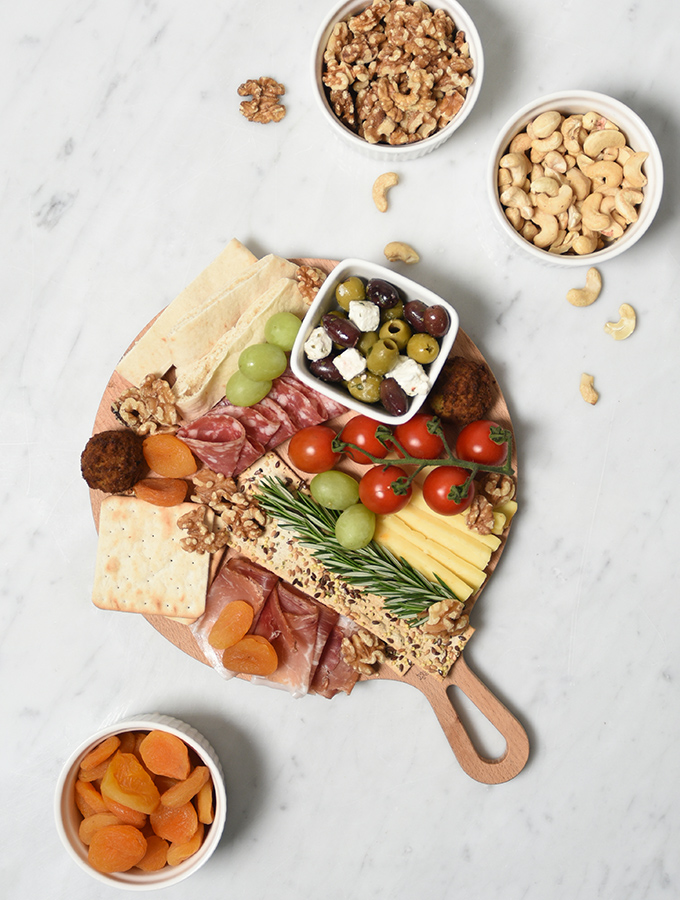 ProCook Cheese Board Set as a sharing board, perfect for hosting guests this summer